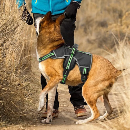 Descubre el Arnés Reflectante de Nailon para Perros Grandes: La Comodidad y Seguridad que tu Compañero Peludo Merece