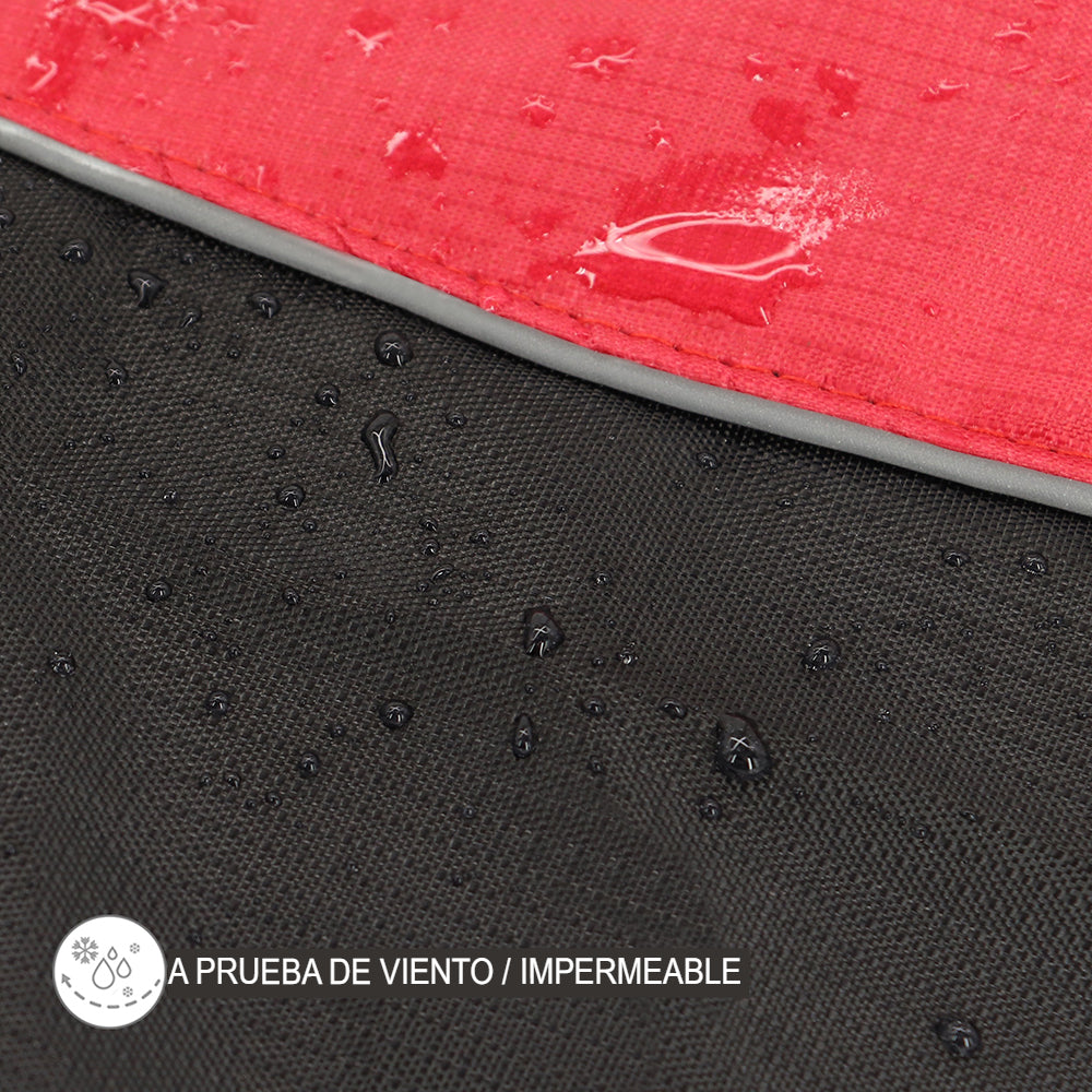 Ropa impermeable para perro grande chaqueta reflectante.