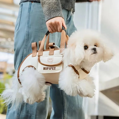 Mochila transportadora multifuncional para perros pequeños