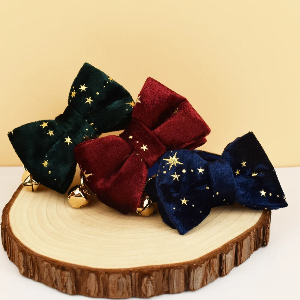 ✨ Collar con Moño para Gato 🐱 | ¡Personalízalo con su Nombre! ✨