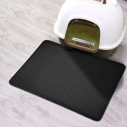 Estera 2 en 1 para gatos | Hogar limpio + regalo sorpresa 🐾