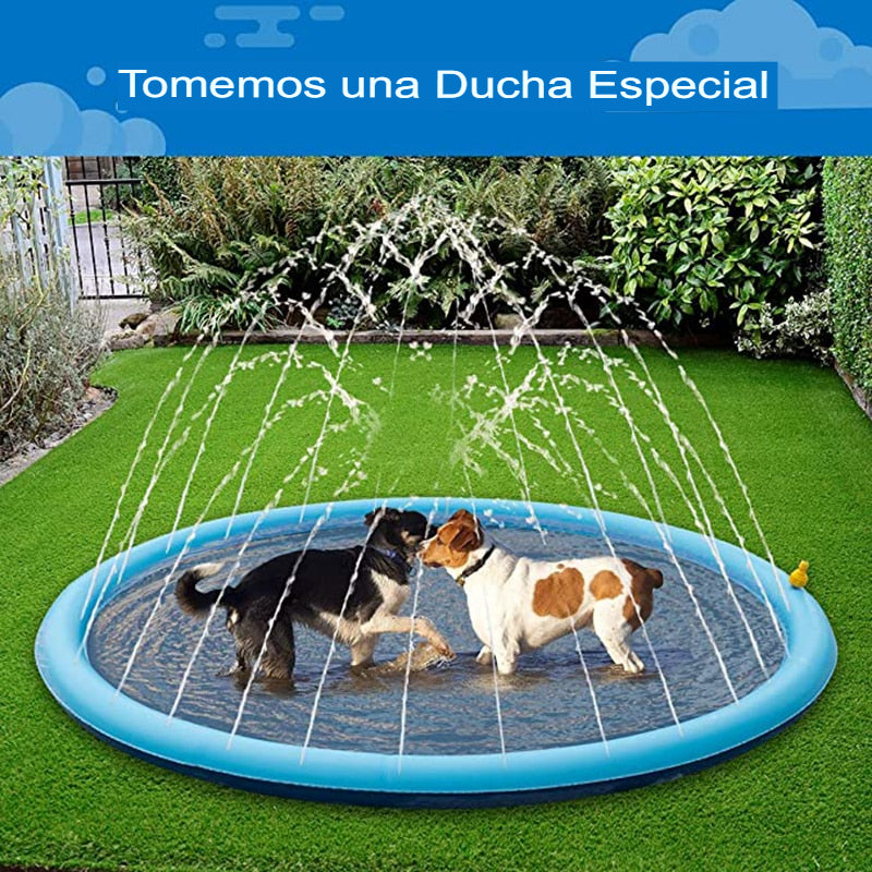 Alfombrilla de agua para perros y gatos. ¡La forma perfecta de mantenerse fresco este verano!