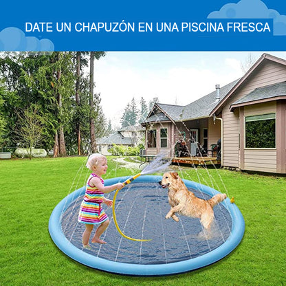 Alfombrilla de agua para perros y gatos. ¡La forma perfecta de mantenerse fresco este verano!