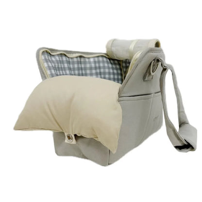 Bolso portátil para mascotas pequeñas 🐾 | ¡Comodidad y estilo en cada paseo!