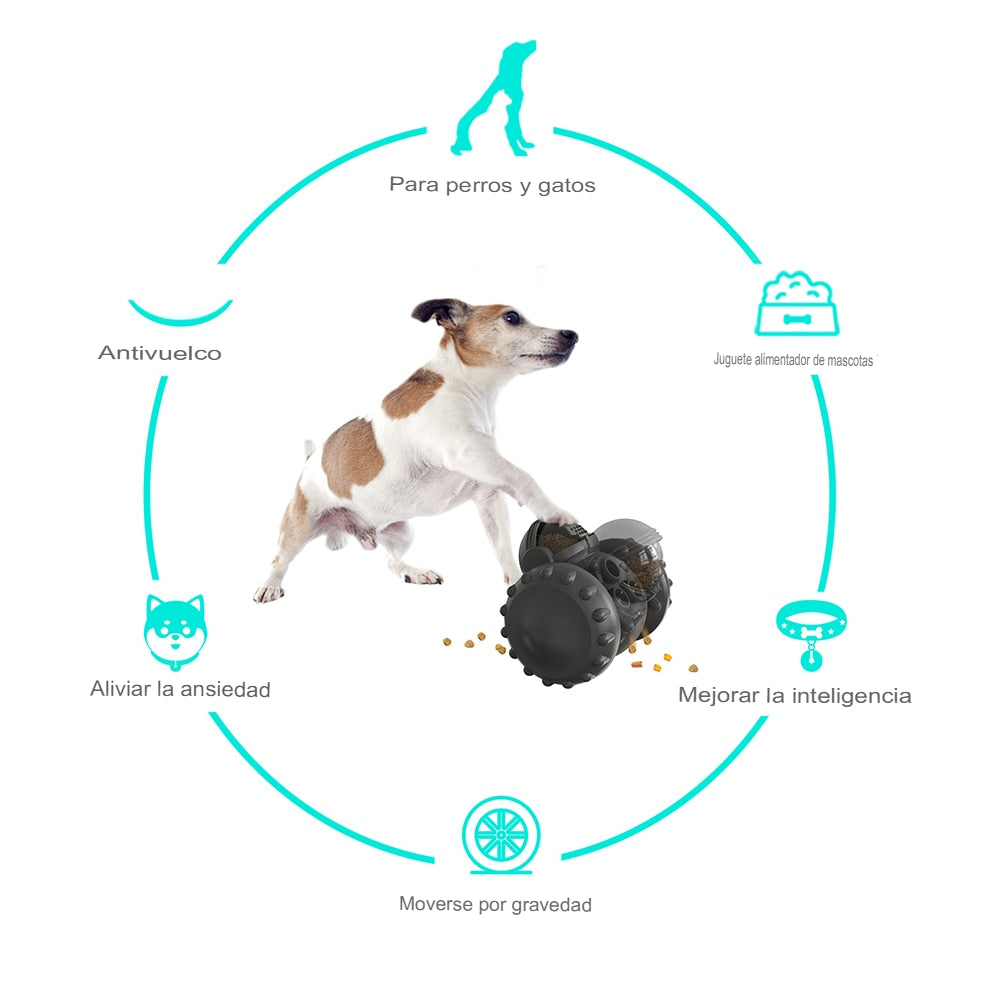 ¡Transforma el Juego de tu Mascota con el Vaso Interactivo para Perro: Aumenta su CI y Disfruta de Comidas Divertidas!