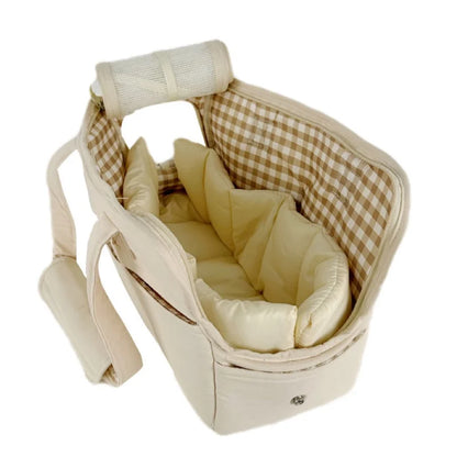 Bolso portátil para mascotas pequeñas 🐾 | ¡Comodidad y estilo en cada paseo!
