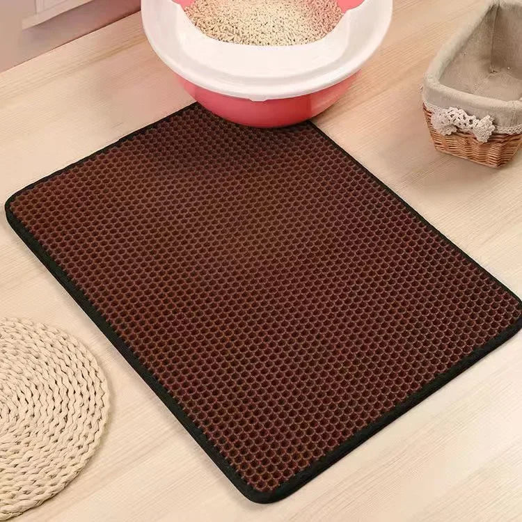 Estera 2 en 1 para gatos | Hogar limpio + regalo sorpresa 🐾