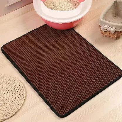 Estera 2 en 1 para gatos | Hogar limpio + regalo sorpresa 🐾