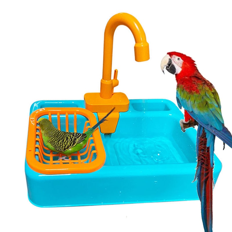 Ducha para loros y bañera para aves: disfruta de un baño refrescante para tus mascotas
