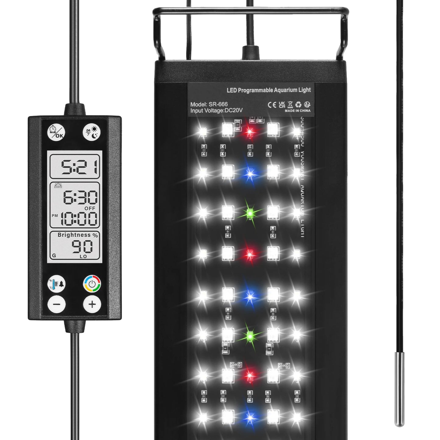 🌊 Iluminación Inteligente para tu Acuario – Control Total 24/7 🐠