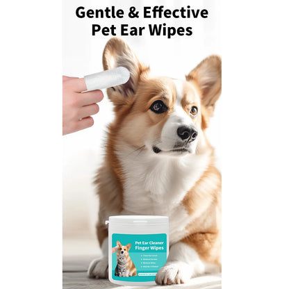 🧼 Toallitas para oídos de perros y gatos | Limpieza fácil y sin estrés