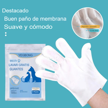 ¡Transforma el Cuidado de Tu Mascota con Nuestros Guantes de Limpieza Desechables!