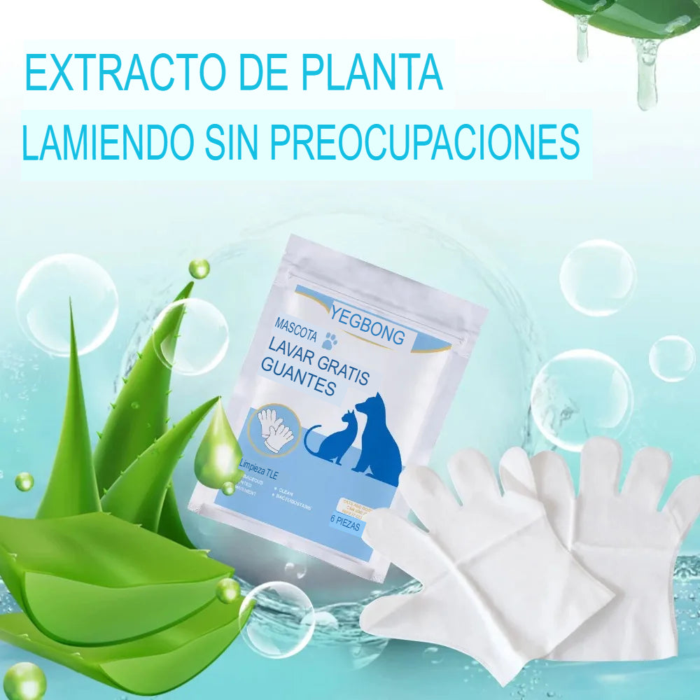 ¡Transforma el Cuidado de Tu Mascota con Nuestros Guantes de Limpieza Desechables!