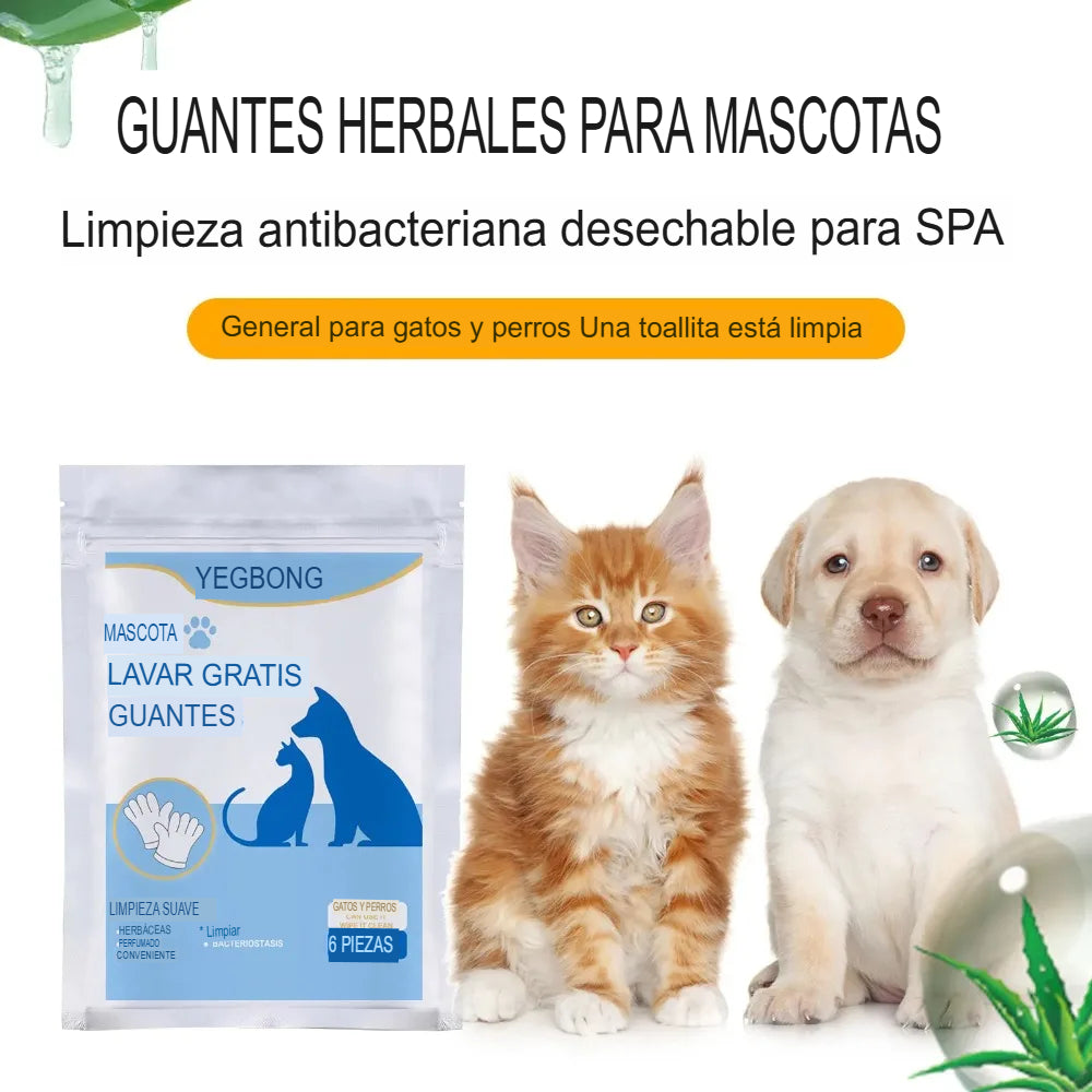 ¡Transforma el Cuidado de Tu Mascota con Nuestros Guantes de Limpieza Desechables!