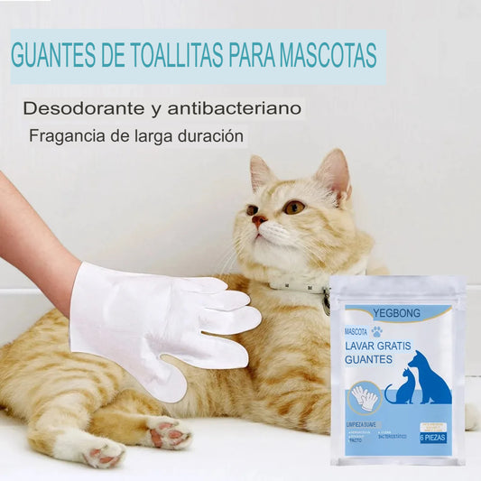 ¡Transforma el Cuidado de Tu Mascota con Nuestros Guantes de Limpieza Desechables!