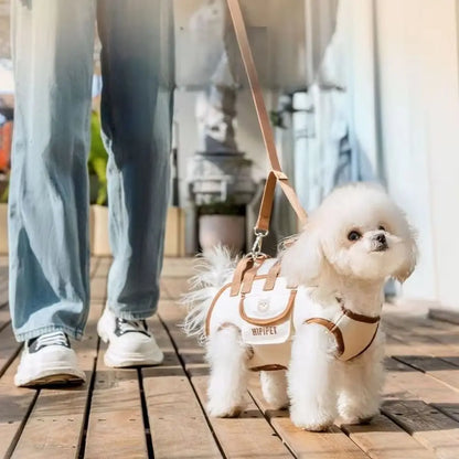 Mochila transportadora multifuncional para perros pequeños