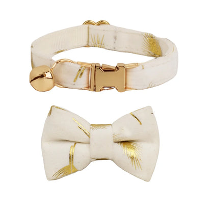 ✨ Collar con Moño para Gato 🐱 | ¡Personalízalo con su Nombre! ✨