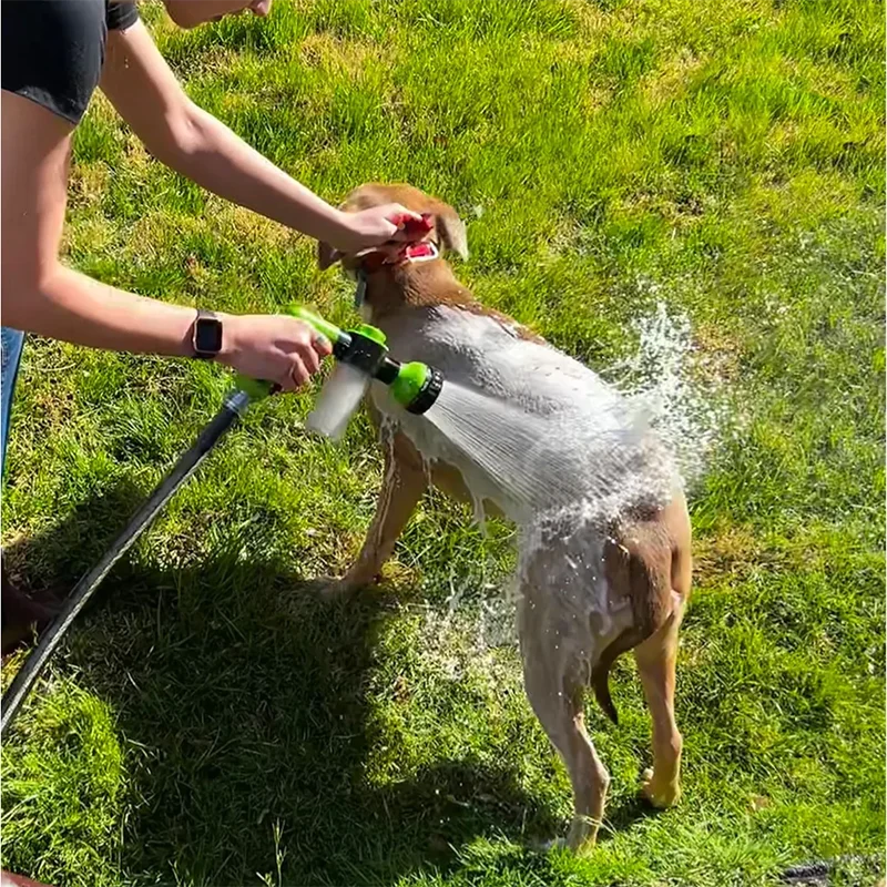 ¡Descubre la Boquilla Pulverizadora de Alta Presión que Hará de la Limpieza de tu Mascota una Experiencia Sencilla y Eficaz!