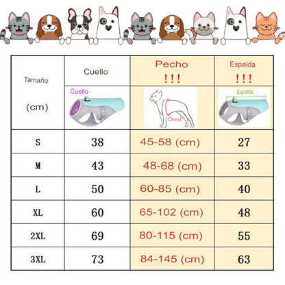 Mantén a tu perro cómodo con chaleco de refrigeración y arnés