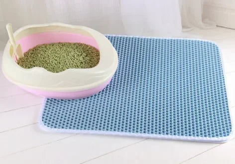 Estera 2 en 1 para gatos | Hogar limpio + regalo sorpresa 🐾