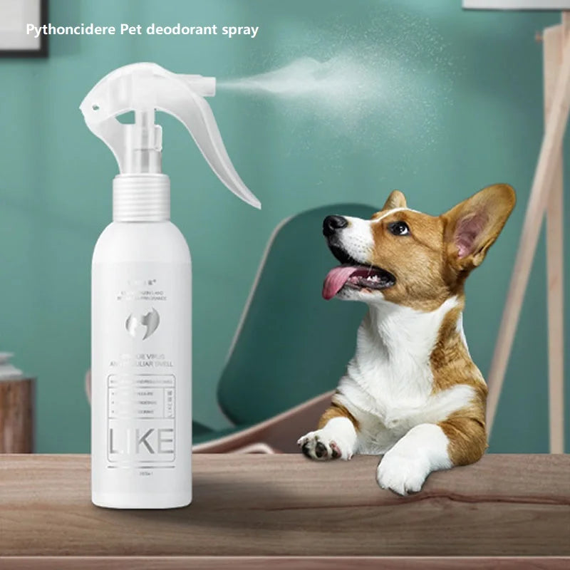 Spray Natural para Mascotas | ¡Elimina Olores y Refresca al Instante!