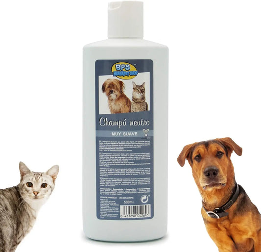 ¡Transforma el Cuidado de tu Mascota con el Champú Neutro BPS: Salud y Brillo en Cada Baño!