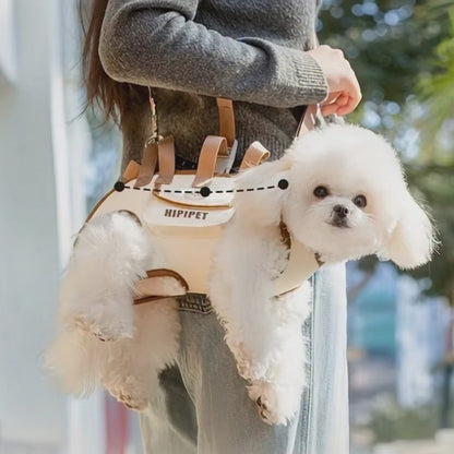 Mochila transportadora multifuncional para perros pequeños