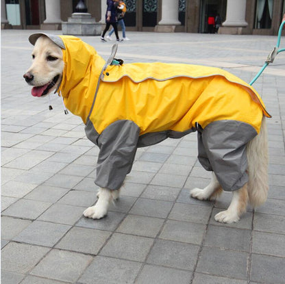 Protección perfecta para tu compañero peludo: Chubasqueros impermeables para perros pequeños, medianos y grandes