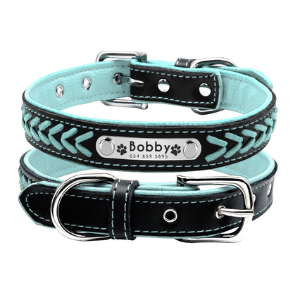 Collar personalizado para perro, gatos, identificación de nombre.