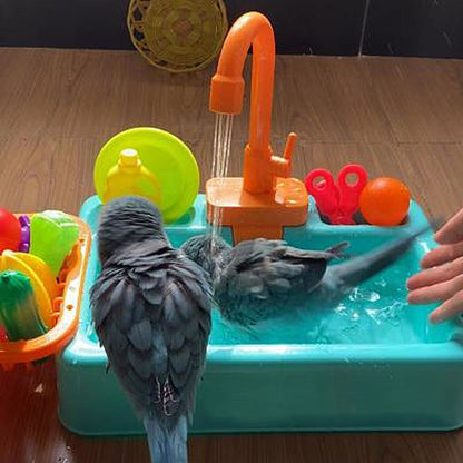 Ducha para loros y bañera para aves: disfruta de un baño refrescante para tus mascotas