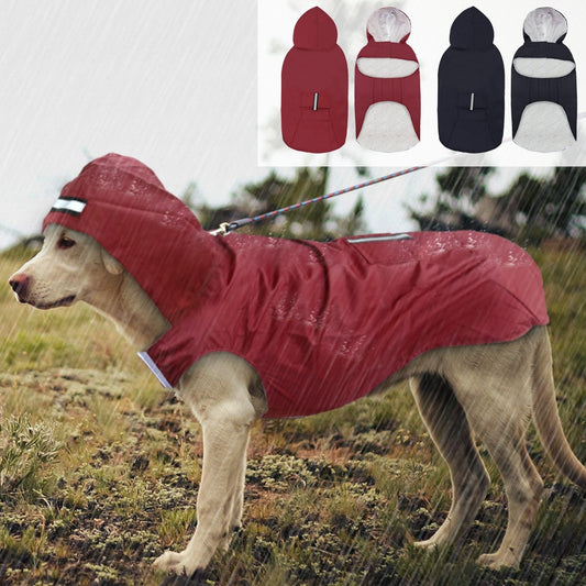 Para mascotas perro impermeable. Perro grande ropa de abrigo al aire libre.  Perros grandes 3XL-5XL