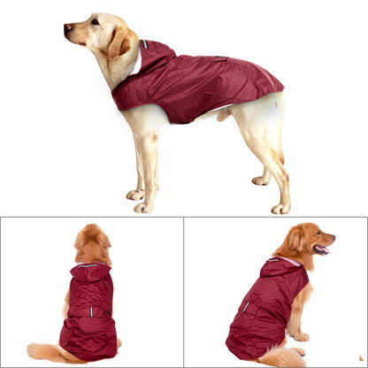 Para mascotas perro impermeable. Perro grande ropa de abrigo al aire libre.  Perros grandes 3XL-5XL